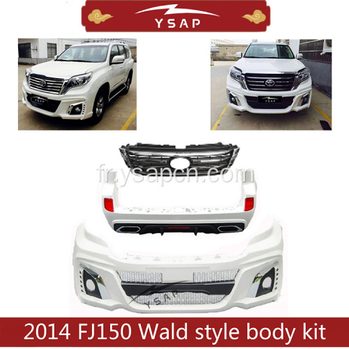 Kit de carrosserie de style Wald Prado FJ150 2014